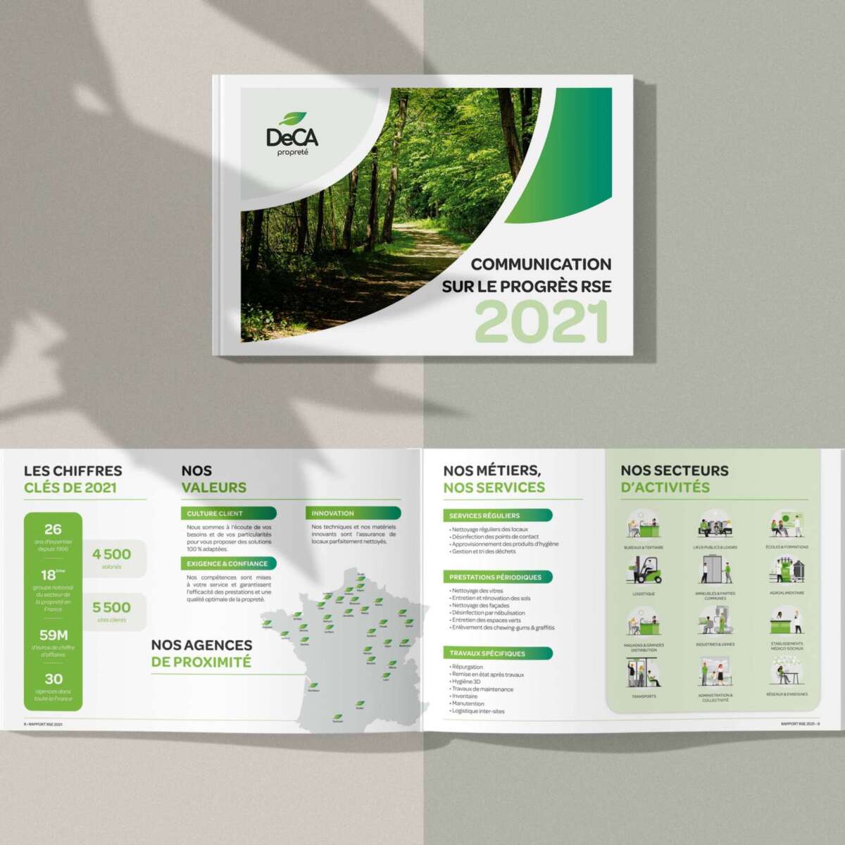 Rapport RSE de DeCA Propreté